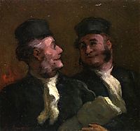 The Lawyers, 1856, daumier