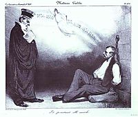 Modern Galilee. And Nevertheless It Moves, 1834, daumier