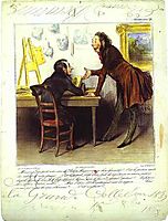 Mr. Daumier, Your Series... Is... Charming…, 1838, daumier
