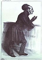 Mr. Joliv (Adolphe Joliv), 1833, daumier