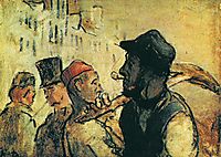 Ouvirers, daumier