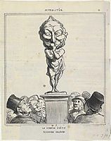 Thiers, 1870, daumier