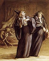 The Two Doctors and Death, daumier