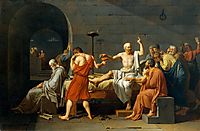The Death of Socrates, 1787, david