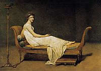Madame Recamier, 1800, david