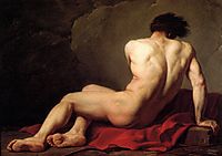 Male Nude known as Patroclus, david