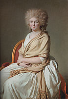 Portrait of Anne-Marie-Louise Thelusson, Comtesse de Sorcy, 1790, david