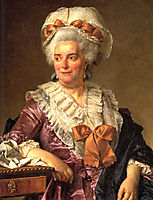 Portrait of Genevieve Jacqueline Pecoul, david