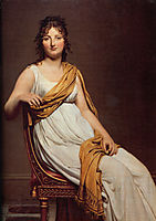 Portrait of Henriette de Verninac, 1799, david