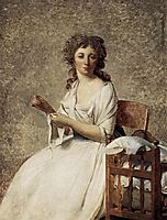 Portrait of Madame Adelaide Pastoret, 1791-1792, david
