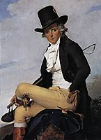 Portrait of Pierre Seriziat, 1795, david