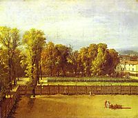 View of the Luxembourg Gardens in Paris, 1794, david