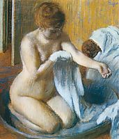 After the Bath, 1886, degas