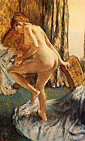 After the Bath, c.1883, degas