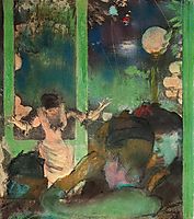 At the Cafe des Ambassadeurs, 1885, degas