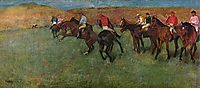 At the Races - Before the Start, c.1892, degas