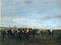 Before the Race, 1872, degas