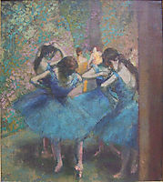 Blue Dancers, 1890, degas