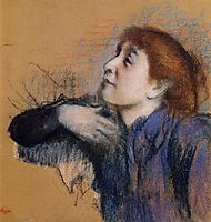 Bust of a Woman, c.1885, degas