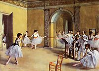 Dance Class at the Opera, 1872, degas