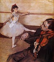 The Dance Lesson, 1879, degas