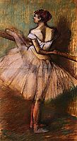 Dancer at the Barre, c.1888, degas