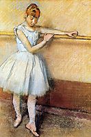 Dancer at the Barre, c.1880, degas