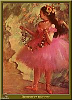 Dancer in pink dress, 1880, degas