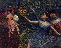 Dancer and Tambourine, c.1897, degas