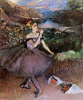 Dancer with Bouquets, c.1895, degas