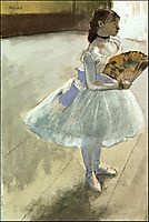 Dancer with a Fan, 1879, degas