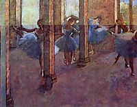 Dancers in Foyer, 1890, degas