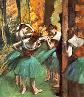Dancers, Pink and Green, 1890, degas