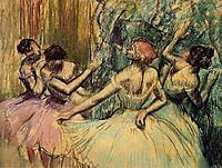 Dancers in the Wings, c.1901, degas