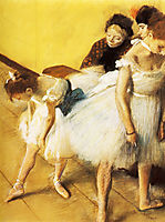 The Dancing Examination, 1880, degas