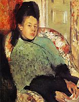 Elena Carafa, c.1874, degas
