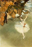 First Ballerina, v. 1878, degas