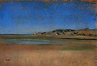 Houses by the Seaside, 1869, degas