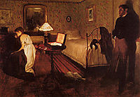 Interior or Rape, 1868-69, degas