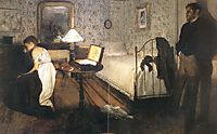 Interior (The Rape), 1869, degas