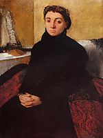 Josephine Gaujean, 1868, degas