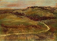 Landscape, c.1893, degas