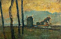 Landscape at Valery-sur-Somme, degas