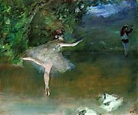 Les Pointes, 1878, degas