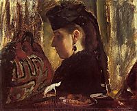 Mademoiselle Marie Dihau, c.1868, degas