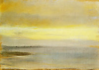 Marina, Sunset, 1869, degas