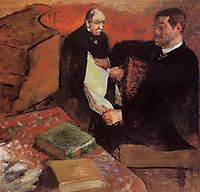 Pagan and Degas- Father, 1895, degas