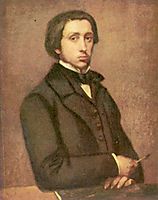 Portrait of the Artist, 1855, degas