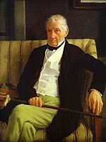 Portrait of Hilaire Degas, 1857, degas