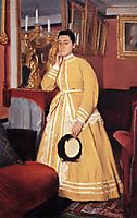 Portrait of Madame Edmondo Morbilli, born Therese De Gas, c.1869, degas